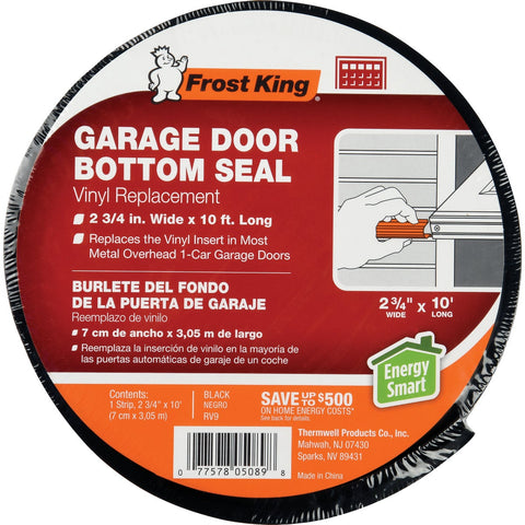 Frost King Bottom Garage Door Seal; Mfg #RV9