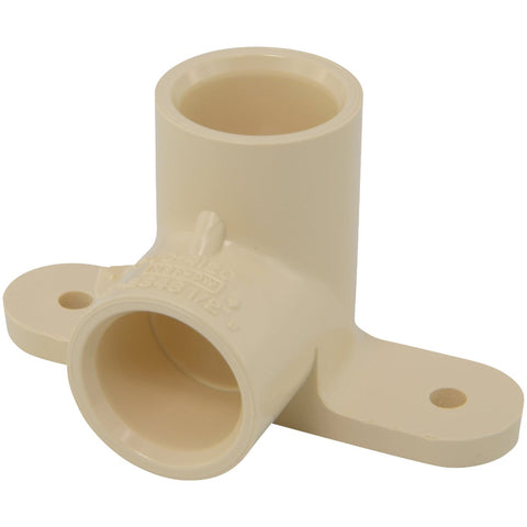 Charlotte Pipe Drop Ear CPVC Elbow; Mfg #CTS 02300D 0600HA