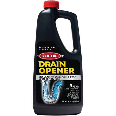 Roebic Professional Drain Opener Liquid Drain Cleaner; Mfg #PDO