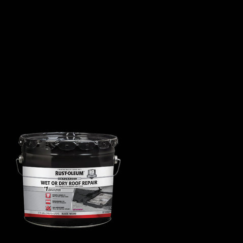 Rust-Oleum Wet or Dry Roof Repair Cement & Patching Sealant; Mfg #347431