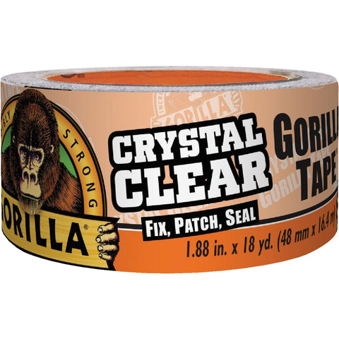 Gorilla Crystal Clear Duct Tape; Mfg #6060002