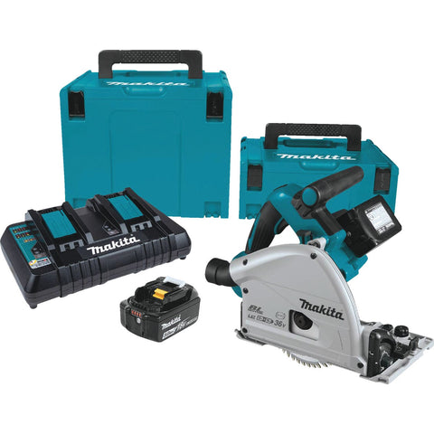 Makita 18V Cordless Plunge Circular Saw; Mfg #XPS01PTJ
