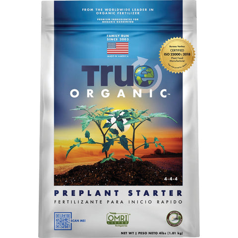 True Organic Preplant Starter Dry Plant Food; Mfg #R0026