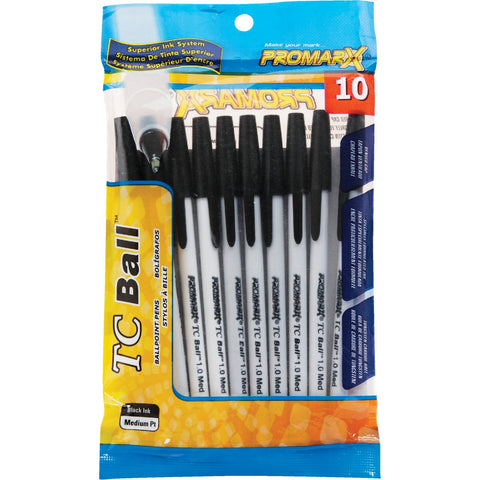 ProMarx TC Ball Stick Pen; Mfg #BP48-KR1P10-48