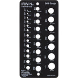Irwin Fractional Drill Gauge; Mfg #12092