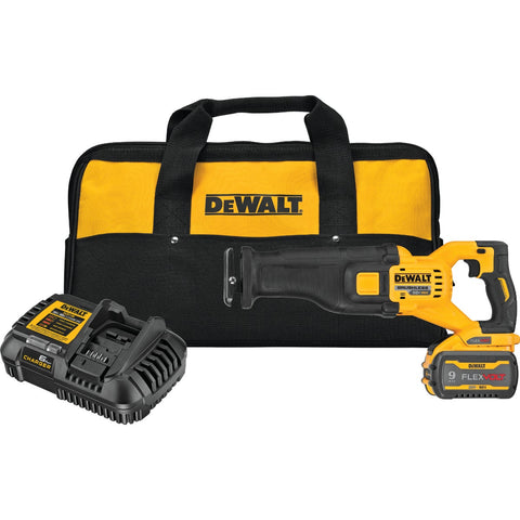 DeWalt Flexvolt 60V MAX Lithium-Ion Brushless Cordless Reciprocating Saw Kit; Mfg #DCS389X1
