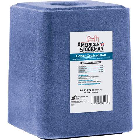 American Stockman Cobalt Mineral Block; Mfg #87014