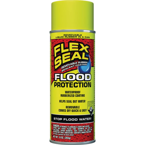 Flex Seal Flood Protection Spray Rubber Sealant; Mfg #RFSYELR16