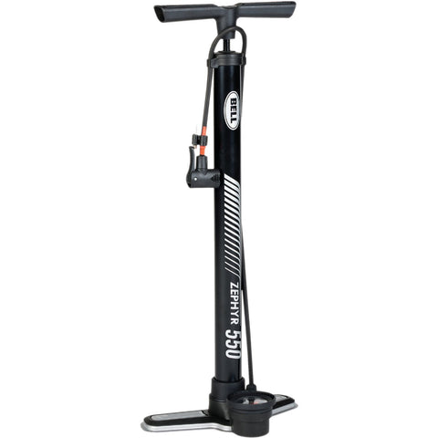 Bell Sports Floor Pump With Gauge; Mfg #7162692