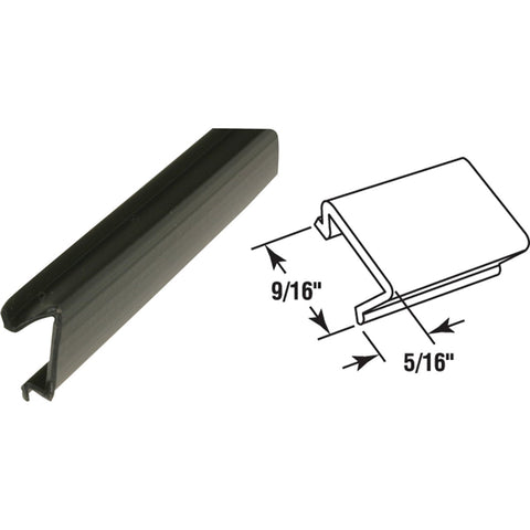 Prime-Line Make-2-Fit Snap-In Rigid Vinyl Glass Spline; Mfg #P7813