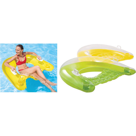 Intex Sit N Float Inflatable Lounge Chair; Mfg #58859EP