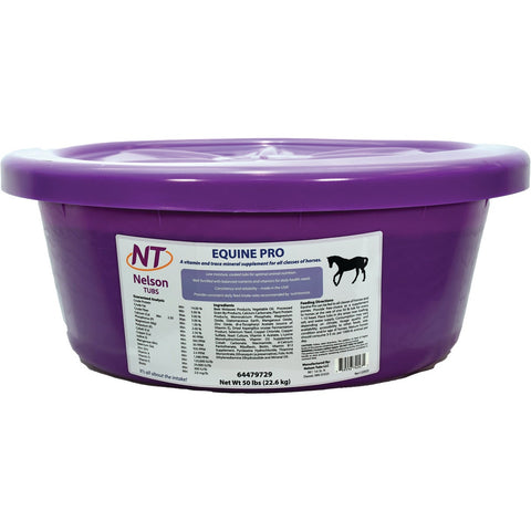 Nelson Tubs Horse Feed Supplement; Mfg #64479729