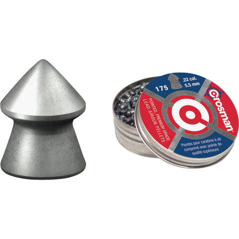 Crosman Pointed Air Gun Pellet Ammunition; Mfg #P022