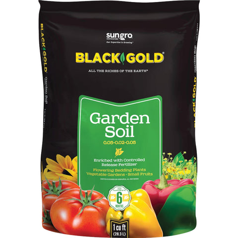 Black Gold Garden Soil; Mfg #1411603.CFL001P