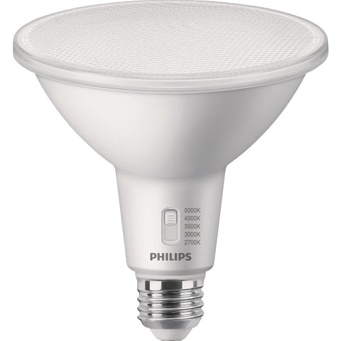 Philips 5 CCT LED PAR38 Floodlight Light Bulb; Mfg #586479