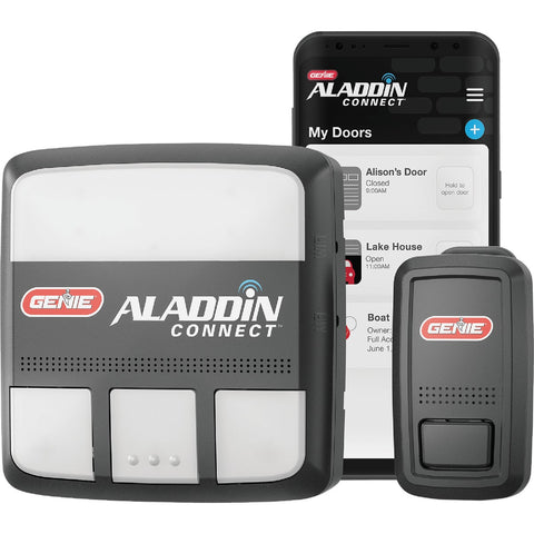 Genie Aladdin Connect Kit Smart Device Enabled Garage Door Controller; Mfg #ALKT1-RB