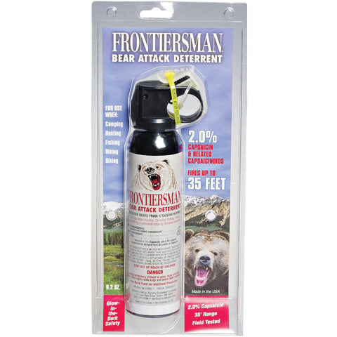 Frontiersman Bear Attack Self-Defense Spray; Mfg #FBADX-07