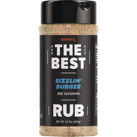 KOSMOS Q The Best Sizzlin' Burger Rub; Mfg #KOS-TBB-RUB-SHK