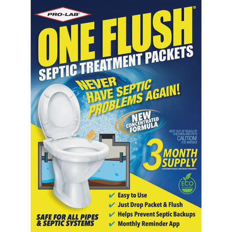 Pro Lab One Flush Septic Tank Treatment; Mfg #ON102
