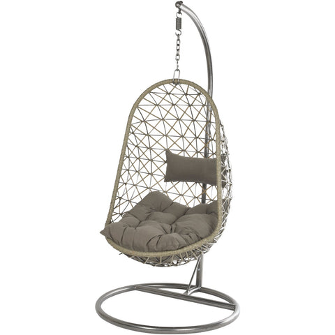 Decoris Garden Furniture Bologna Hanging Egg Chair; Mfg #9841980