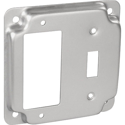 Southwire 1-GFCI/1-Toggle Square Device Cover; Mfg #G1948-UPC