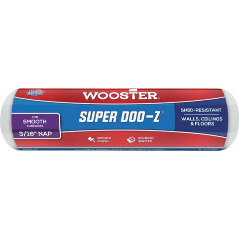 Wooster Super Doo-Z Shed Resistant Woven Fabric Roller Cover; Mfg #R206-9