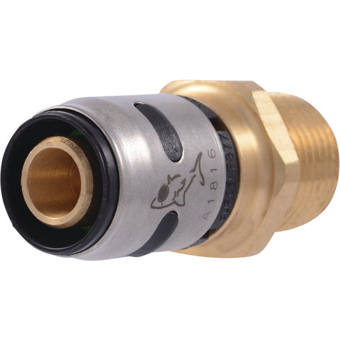 SharkBite EvoPex Push-to-Connect Plastic Connector; Mfg #K120A