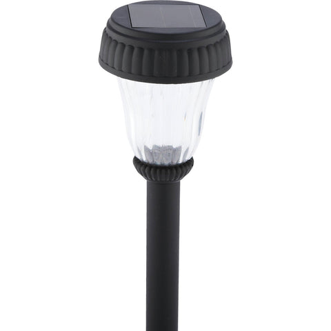 Outdoor Expressions Black Solar Path Light; Mfg #A-07