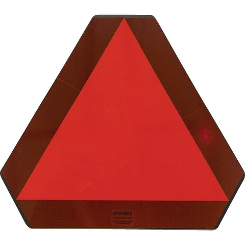 Safety Vehicle Emblem Inc. Slow Moving Vehicle Emblem; Mfg #599878