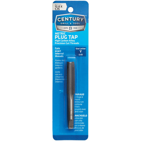 Century Drill & Tool Metric Plug Tap; Mfg #97321