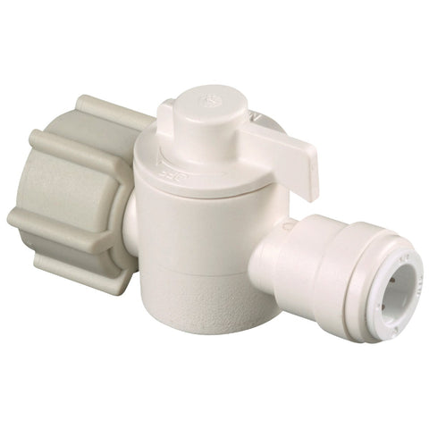 Watts Quick Connect Straight Stop Shutoff Push Valve; Mfg #3552-0806