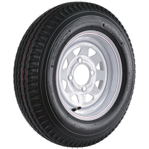 Kenda Loadstar LRC Bias Trailer Tire and Wheel; Mfg #DM452C-4C-I