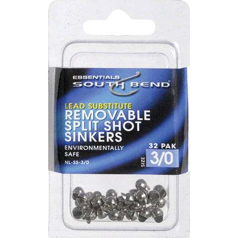 SouthBend Lead-Free Split Shot Sinker; Mfg #NLSS4