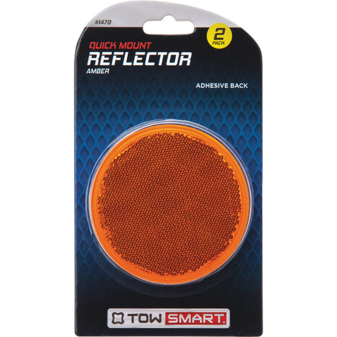 TowSmart Round Quick-Mount Reflector; Mfg #1479