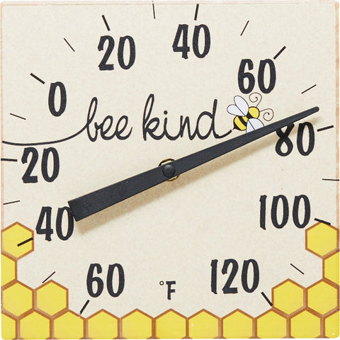 Taylor Bee Kind Ceramic Tabletop Indoor & Outdoor Thermometer; Mfg #5307074