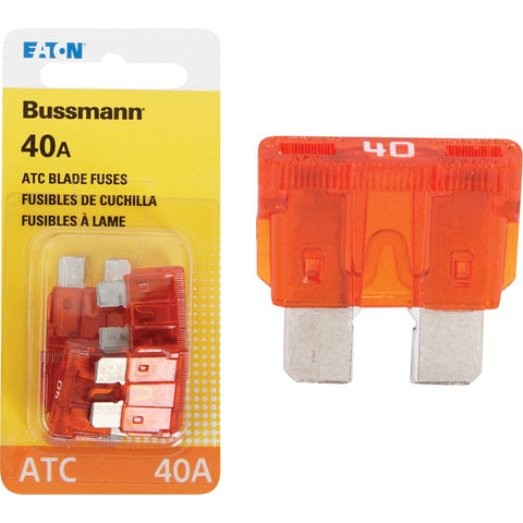 Bussmann ATC Blade Automotive Fuse; Mfg #BP/ATC-40-RP
