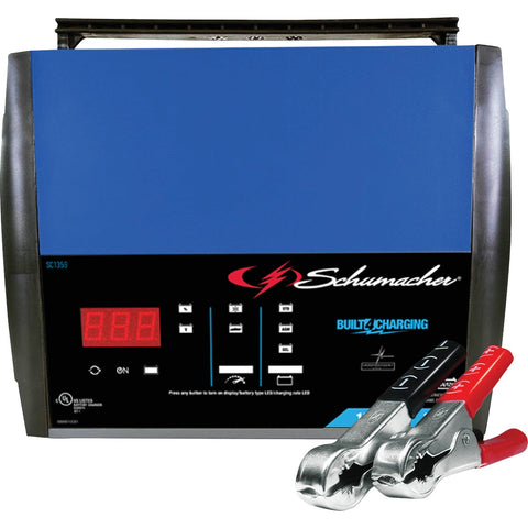 Schumacher Fully Automatic 6V/12V Auto Battery Charger; Mfg #SC1359