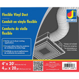 Dundas Jafine Vinyl Flexible Ducting; Mfg #FD420ZW