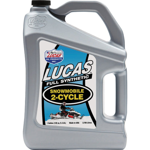 Lucas Oil 2-Cycle Snowmobile Oil; Mfg #10847