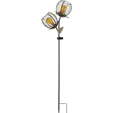 Regal Art & Gift Edison Style Outdoor Flower Stake; Mfg #13163