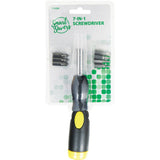 Smart Savers 7-in-1 Multi-Bit Screwdriver; Mfg #AA169