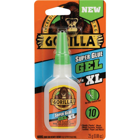 Gorilla Super Glue XL Gel; Mfg #102433