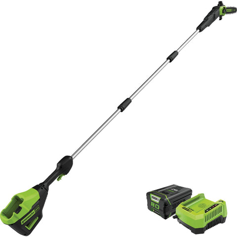 Greenworks 80V 10" Cordless Pole Saw Kit; Mfg #1405802