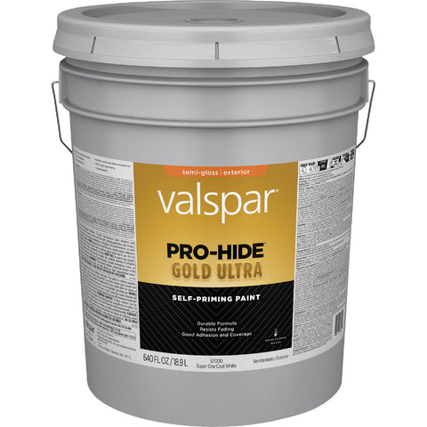 Valspar Pro-Hide Gold Ultra Latex Exterior House Paint; Mfg #028.0067000.008