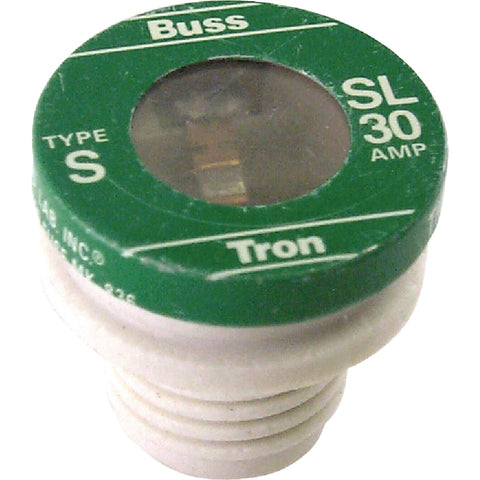 Bussmann SL Plug Fuse; Mfg #SL-30PK4
