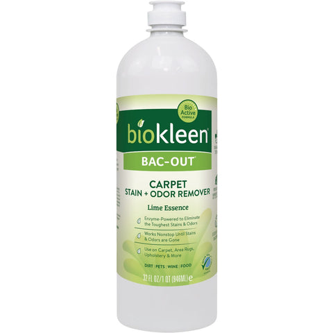 Biokleen 32 Oz. Bac-Out Carpet Stain and Odor Remover; Mfg #B00032A
