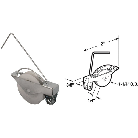 Prime-Line Wire Screen Door Tension Spring with Roller; Mfg #B 515