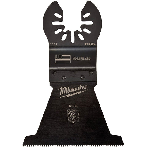 Milwaukee OPEN-LOK High Carbon Steel Wood Oscillating Blade; Mfg #49-25-1111