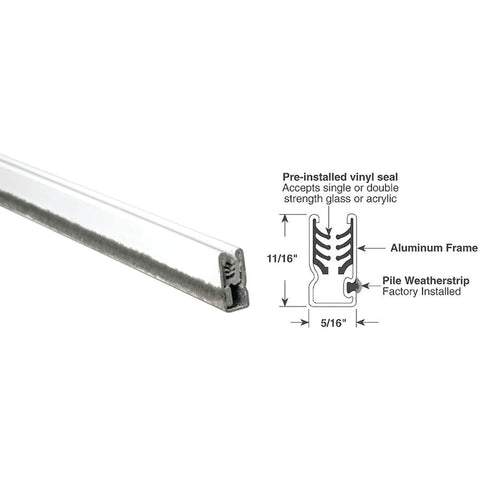 Prime-Line Universal C Sash Window Frame; Mfg #PL14179