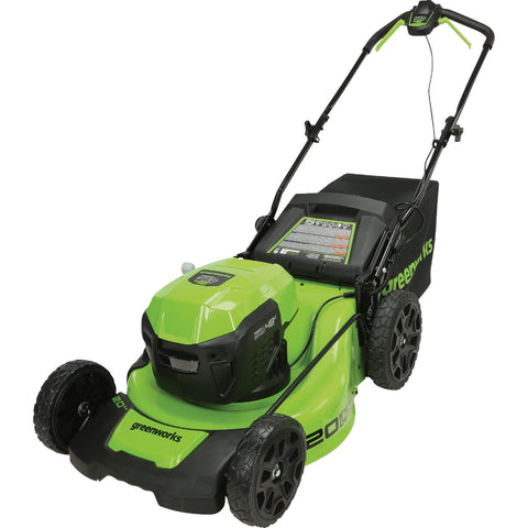 Greenworks Cordless Push Lawn Mower; Mfg #2532302